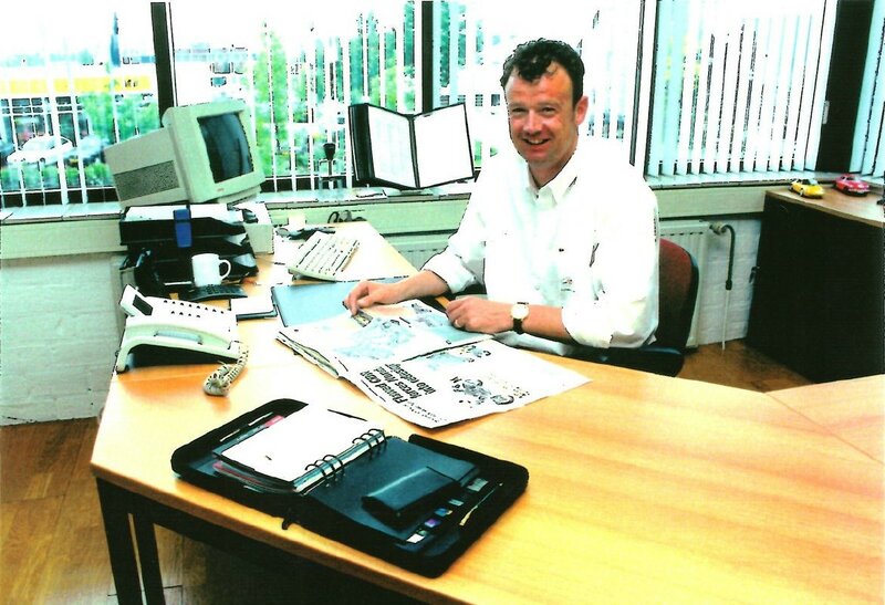 Robert van de Nadort, oprichter van Double R Parts, huidige bedrijfsleider