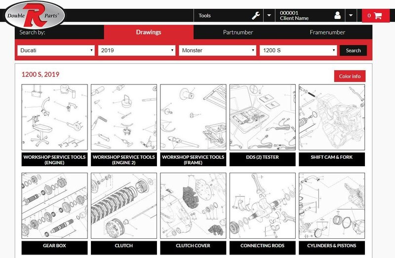 Ducati parts catalog online