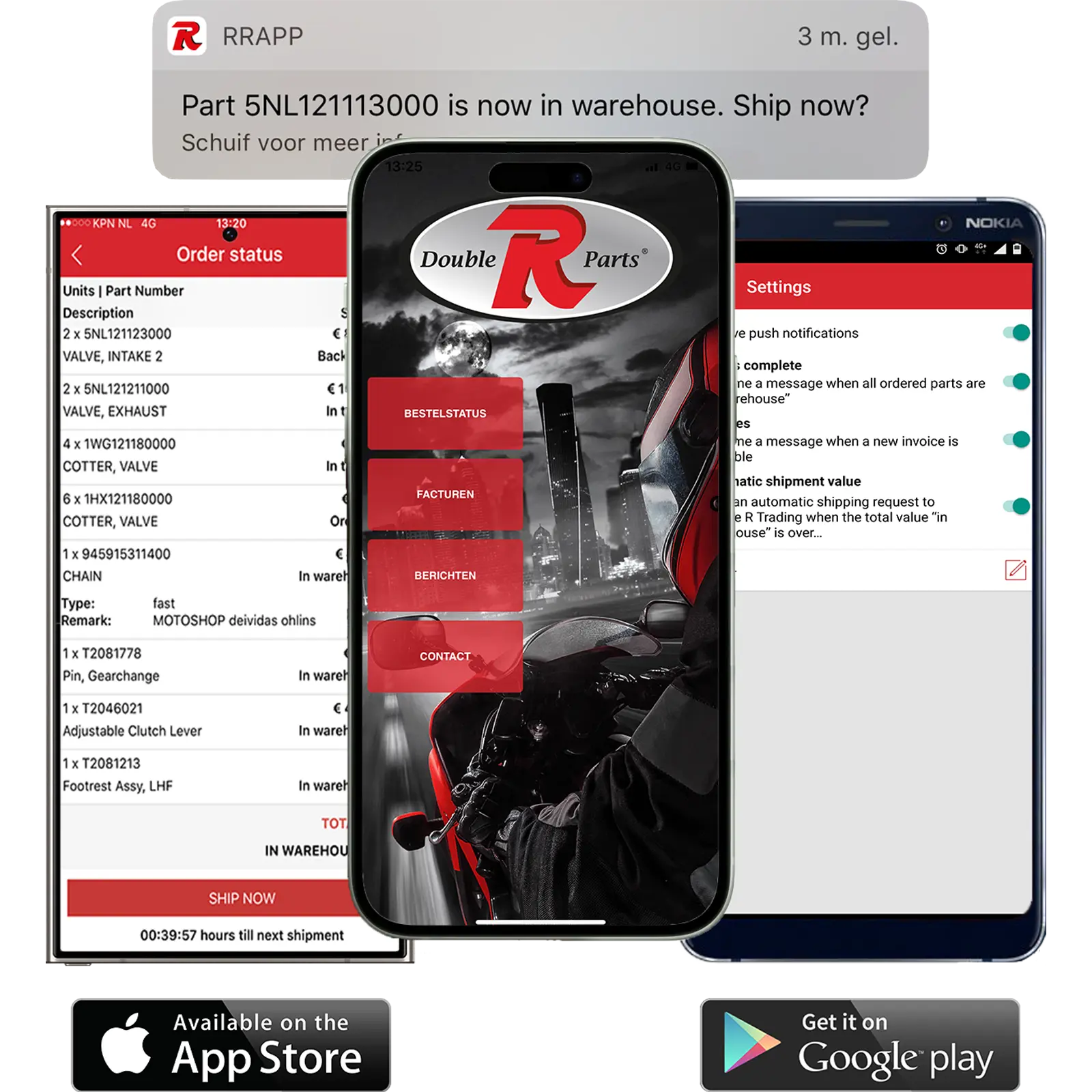 Double R Parts | OEM Motorcycle Parts | B2B ONLY