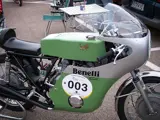 Old Benelli motorcycle